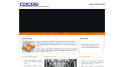 Desktop Screenshot of cdcdg.com